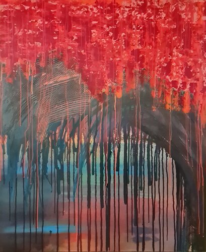 burn by Othilia Middendorf, Painting for Sale on Select