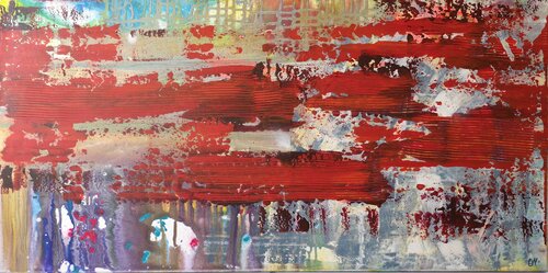 rote Spur by Othilia Middendorf, Painting for Sale on Select