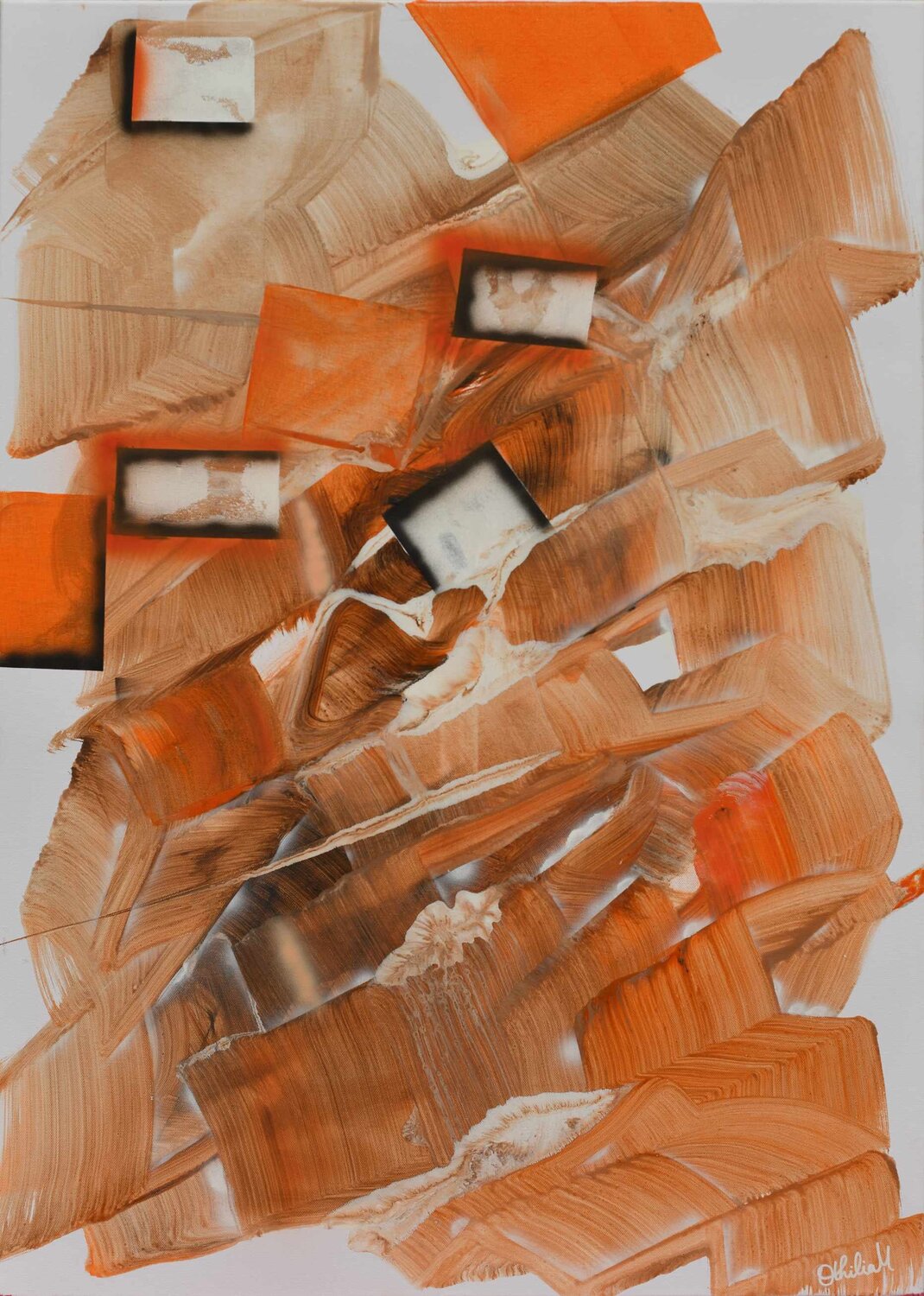 Verschmelzung Othilia Middendorf Original painting for sale