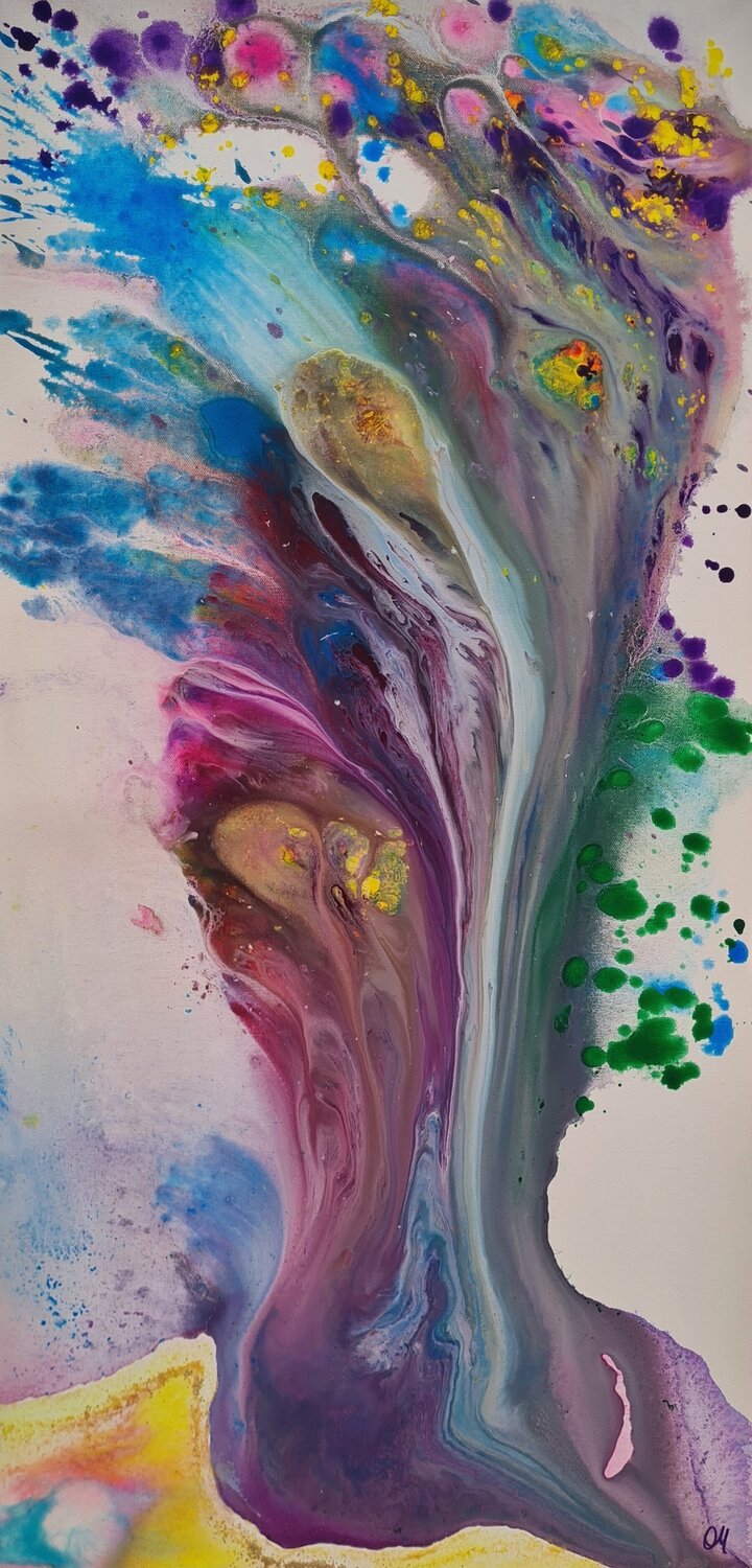 my way Othilia Middendorf Original painting for sale