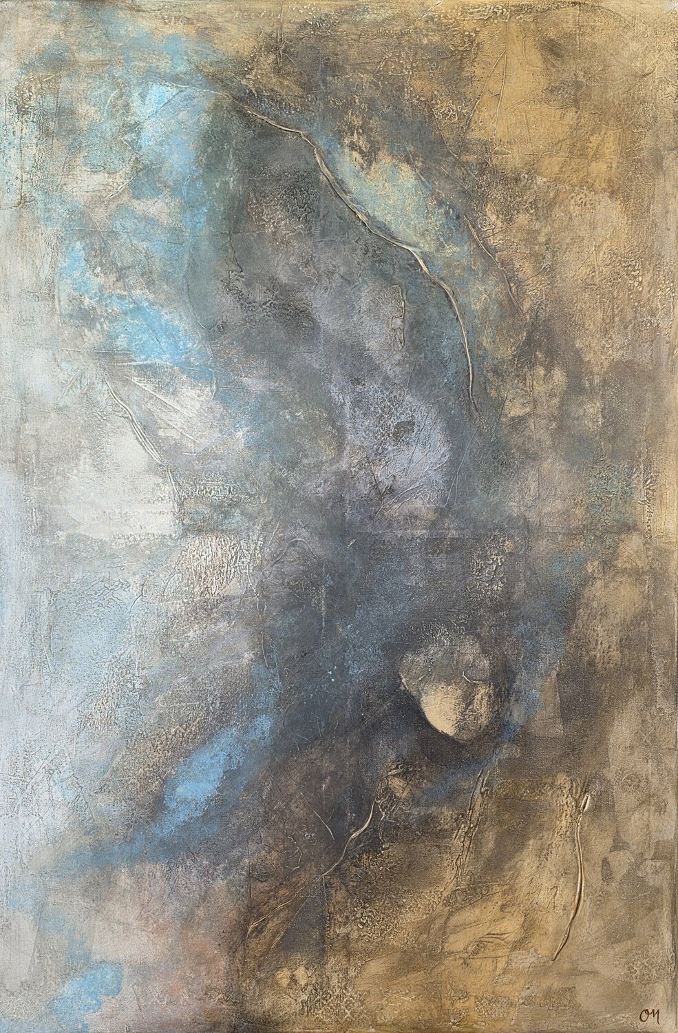 Stratum I Othilia Middendorf Original painting for sale