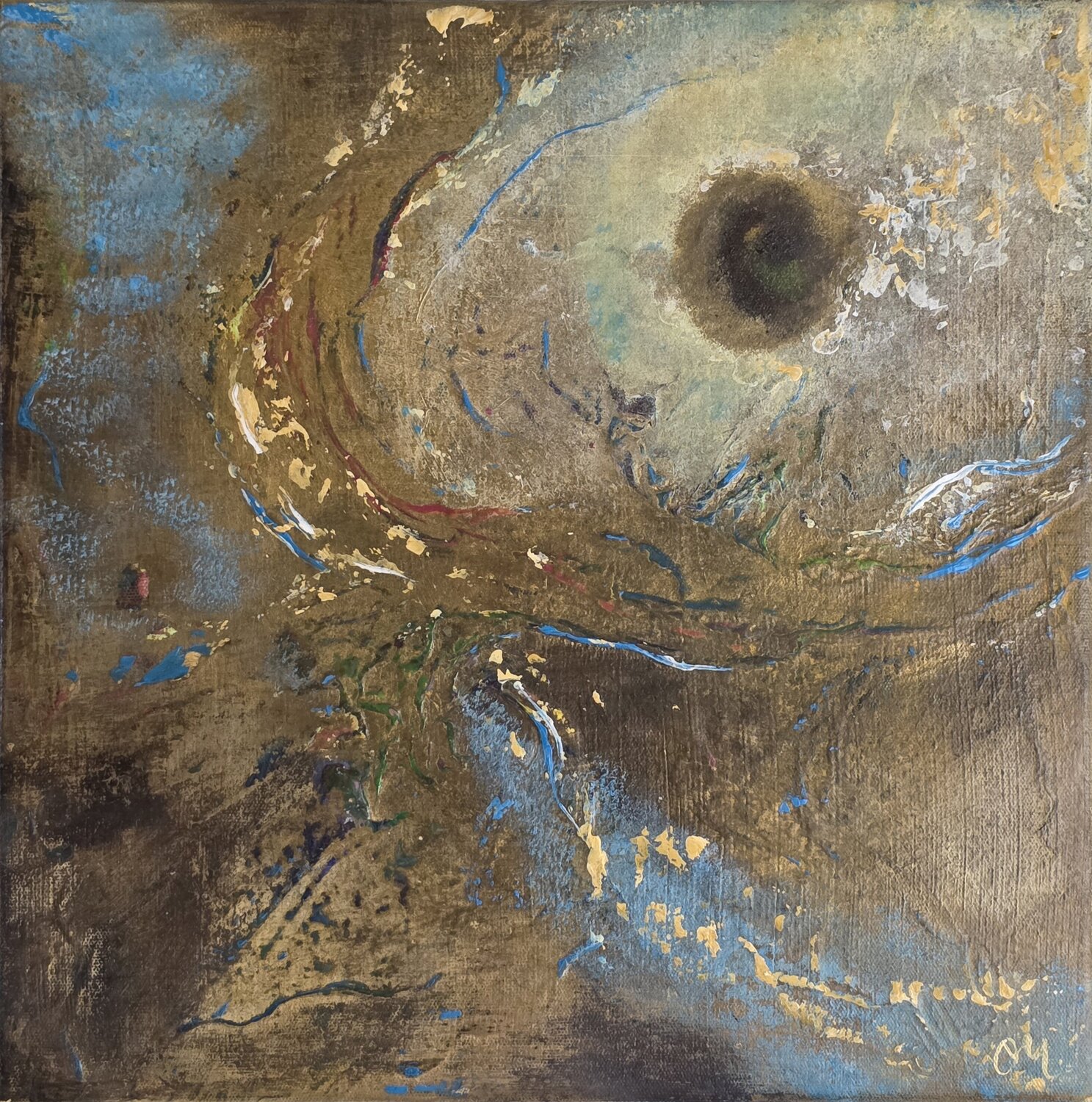 Stratum V Othilia Middendorf Original painting for sale