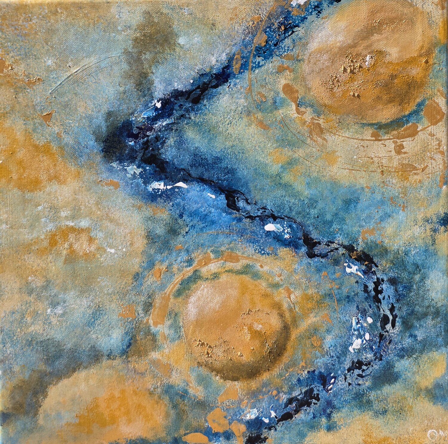 Stratum VII Othilia Middendorf Original painting for sale