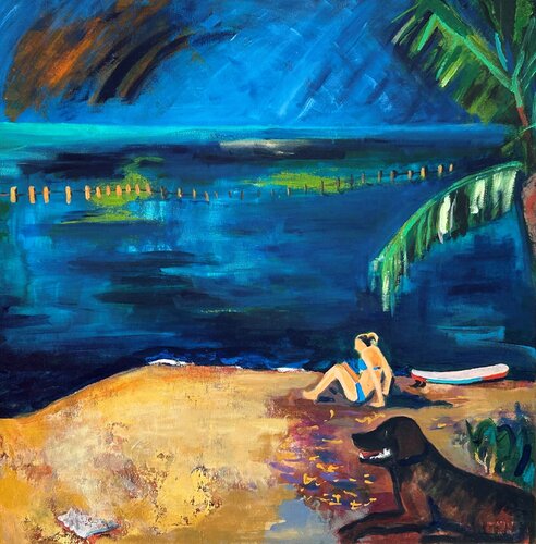 Shoreline Serenity by Lynne Meneses, Painting for Sale on Select