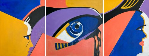 Beauty is in the Eye of the Beholder by Lynne Meneses, Painting for Sale on Select