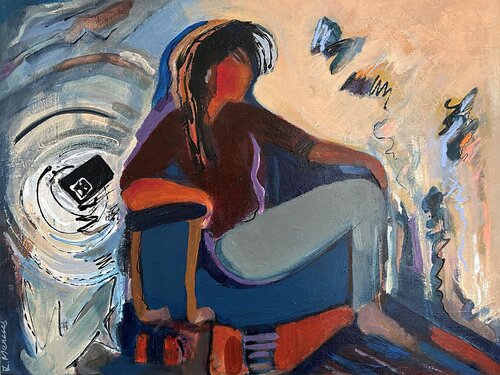 Unreachable by Design by Lynne Meneses, Painting for Sale on Select
