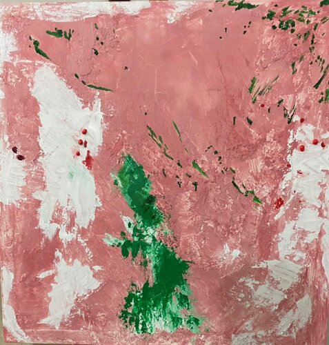 Prato fiorito by Valentina Mistretta, Painting for Sale on Select
