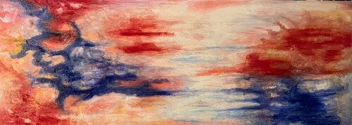 TRA LE NUVOLE by Valentina Mistretta, Painting for Sale on Select