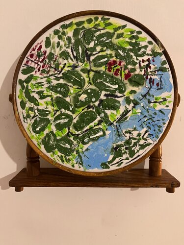 pesaggio intelaiato by Valentina Mistretta, Painting for Sale on Select
