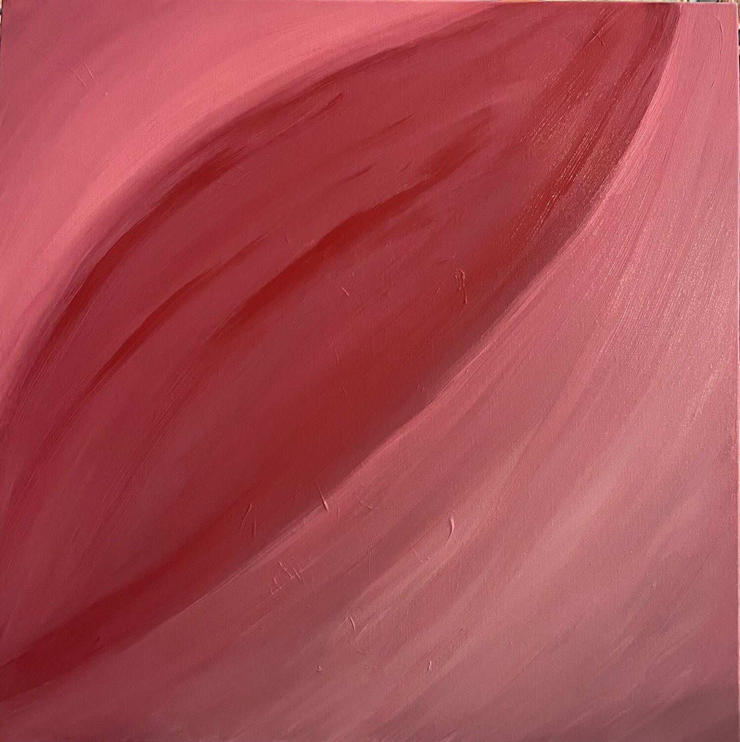 Fiato Rosso Valentina Mistretta Original painting for sale