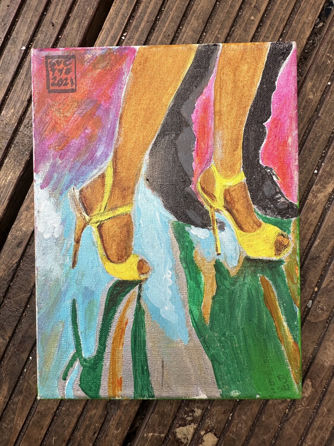 Notting Hill Nights Susan Tye Original painting for sale