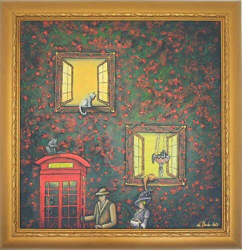 Retrospektive by La Manda Luminescent, Painting for Sale on Select