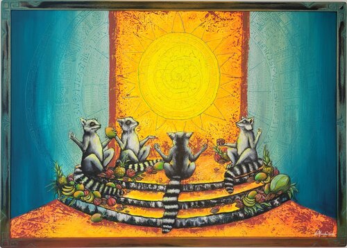 Keepers of the Sun by La Manda Luminescent, Painting for Sale on Select