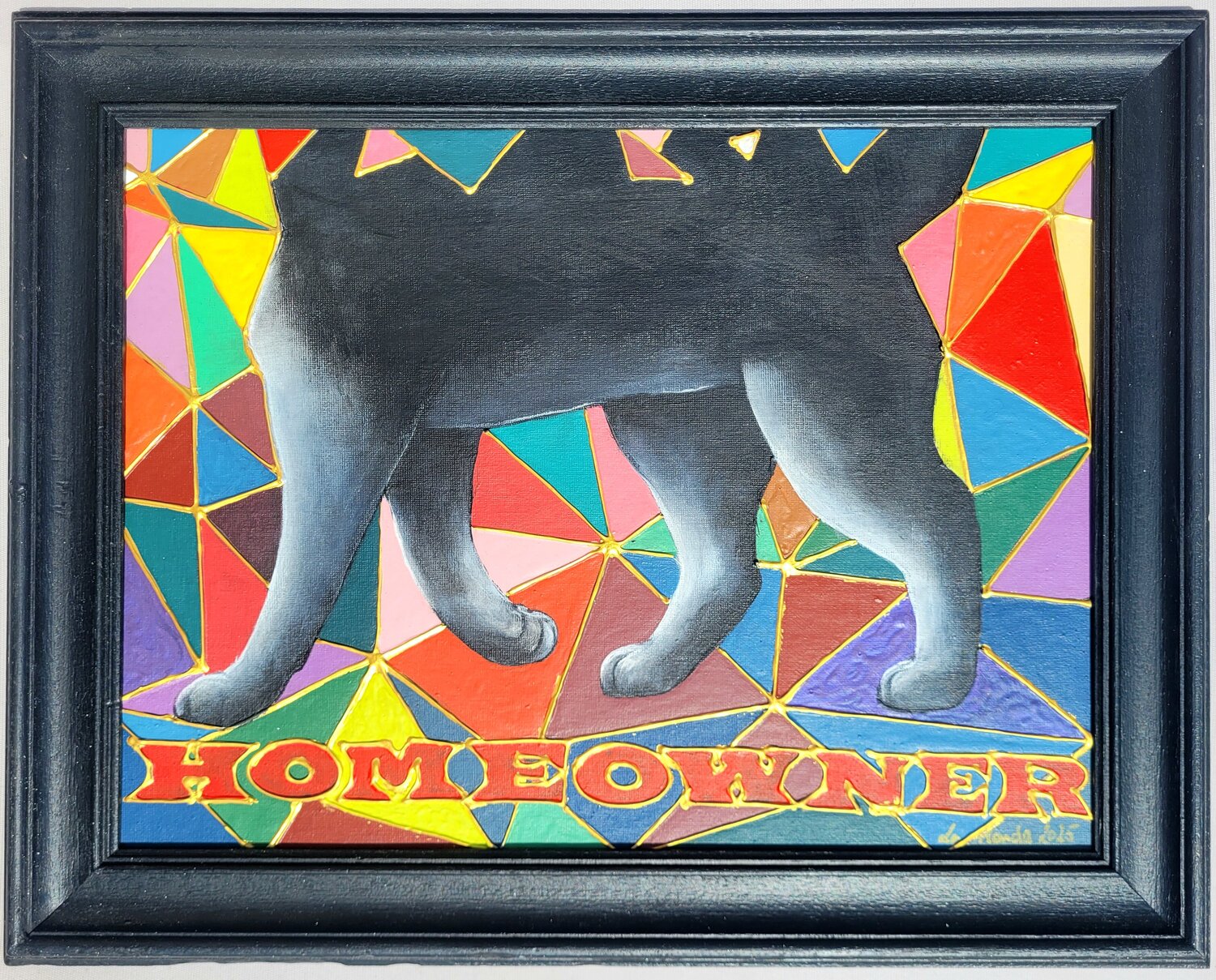 Resident La Manda Luminescent Original painting for sale