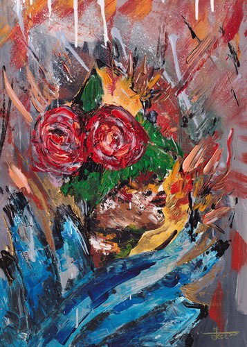 Energy by Geanina Cernica, Painting for Sale on Select