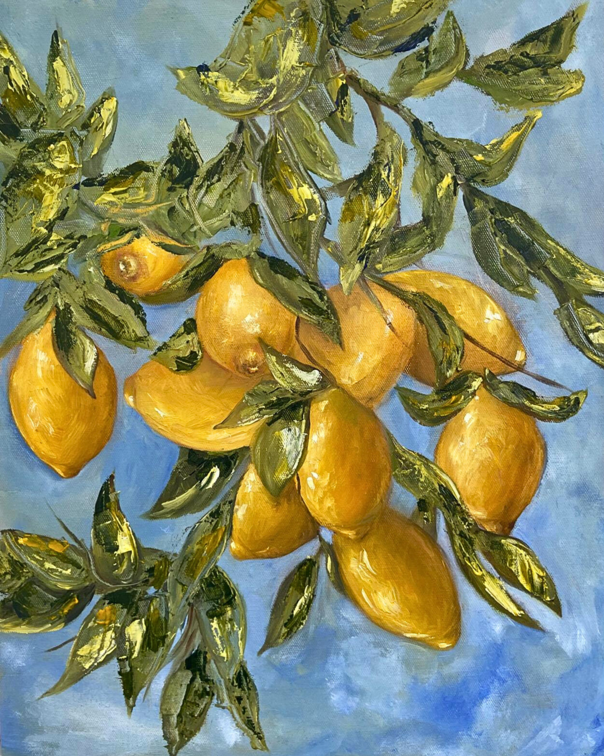 Palermo Geanina Cernica Original painting for sale