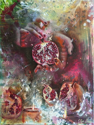Hunger For Truth by Olga Zadoroznaja, Painting for Sale on Select