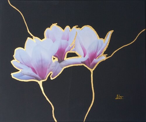 Der Glanz des Frühlings (Q1299) by Dieter Becker, Painting for Sale on Select