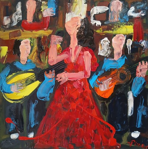 Selfie no fado II/25 by Vítor Pisco, Painting for Sale on Select