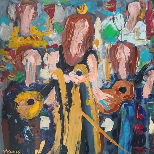 Is fado IV/ 25 by Vítor Pisco, Painting for Sale on Select