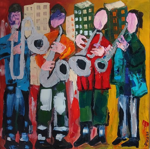 This is jazz II von Vítor Pisco, Malerei kaufen auf Select