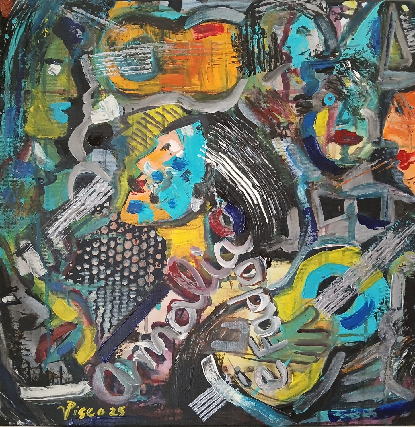 Amália é fado Vítor Pisco Original painting for sale