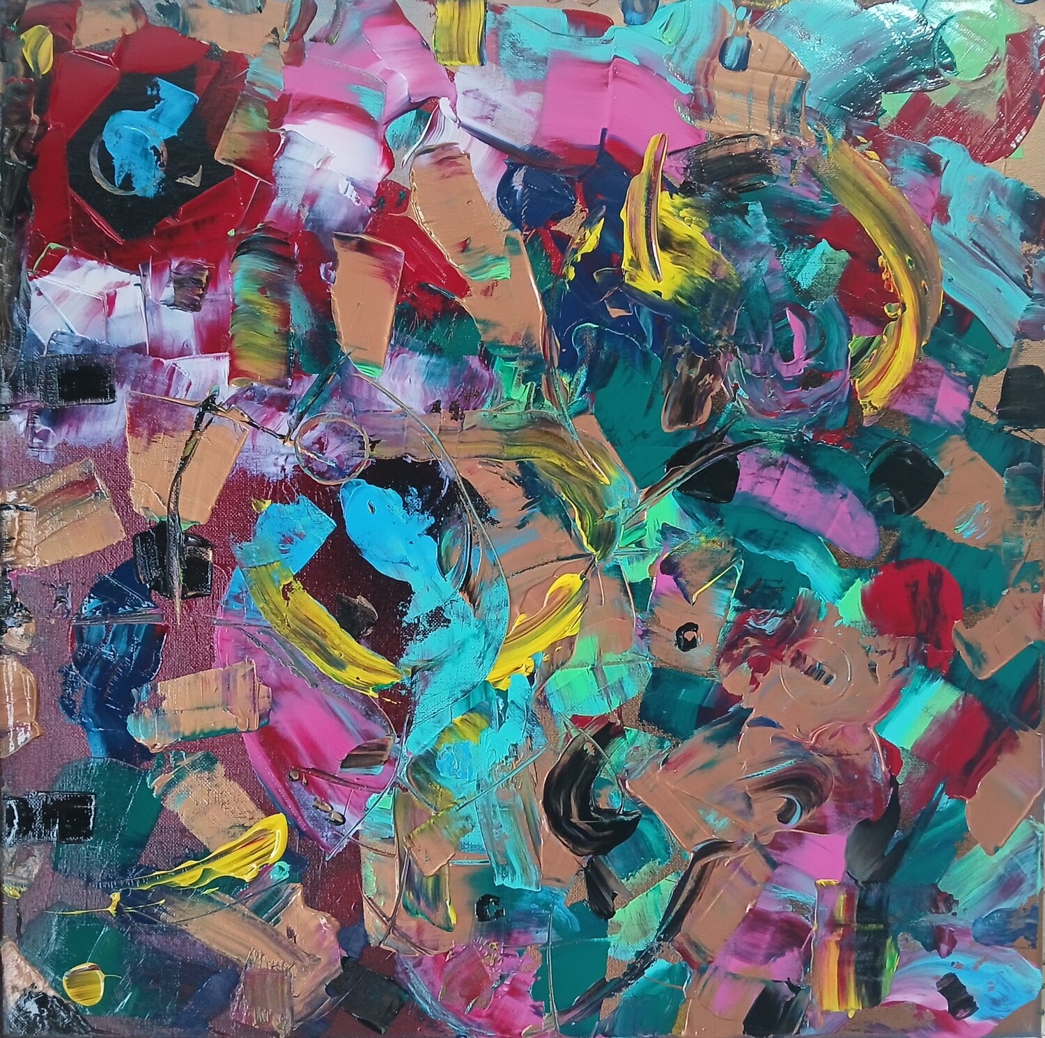 Abstrato Vítor Pisco Original painting for sale