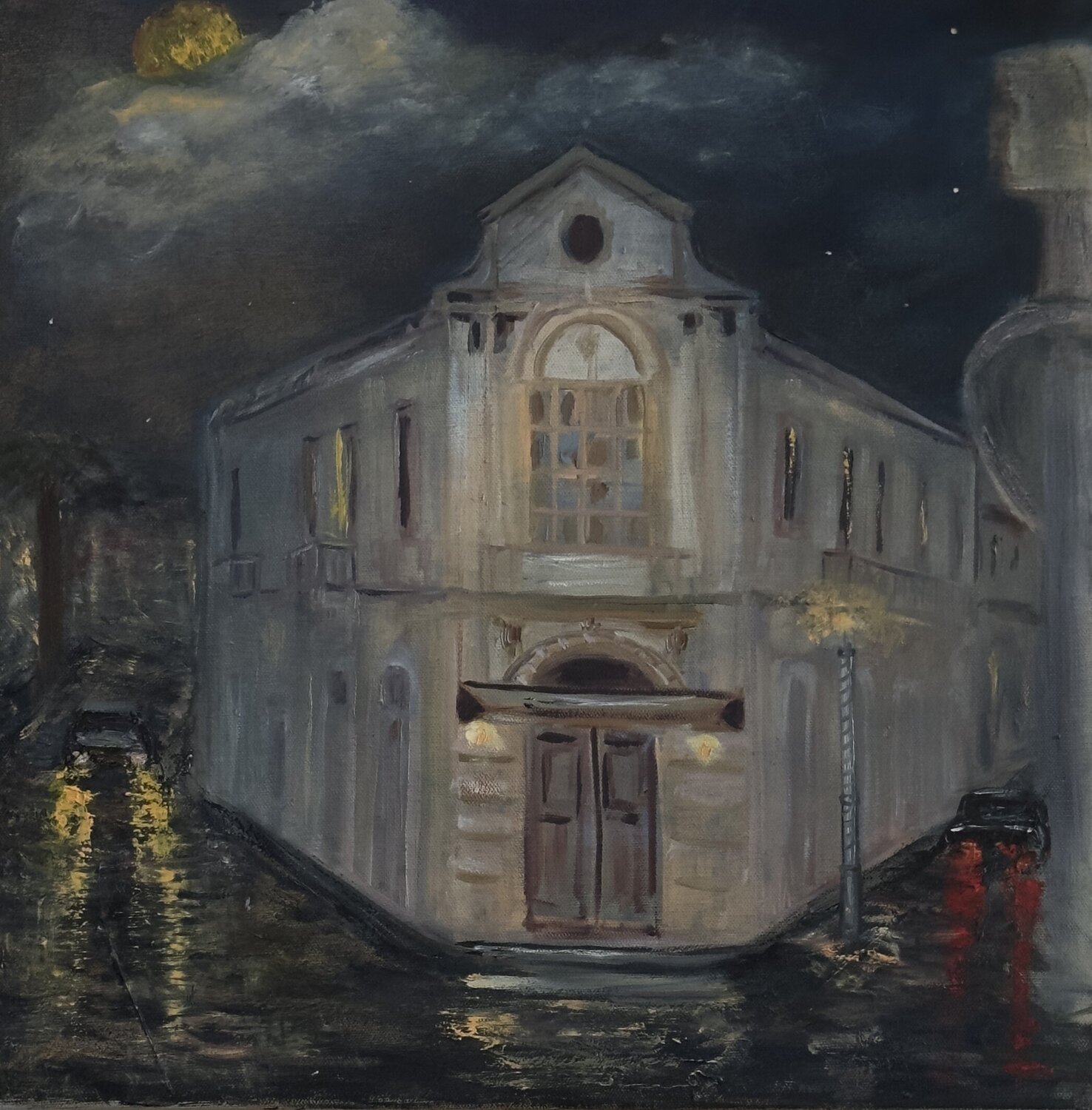 Old City. Limassol. Cyprus Olga Minasyan Original painting for sale