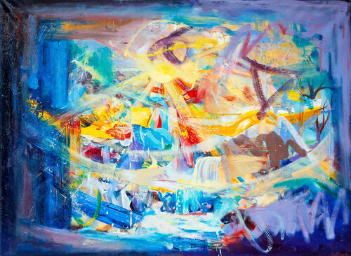 Ultraviolet by Simon Boyd, Painting for Sale on Select
