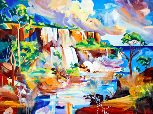 Tierra de Nadie by Simon Boyd, Painting for Sale on Select