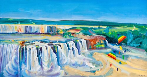 Falls II by Simon Boyd, Painting for Sale on Select