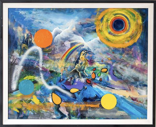 Hojas by Simon Boyd, Painting for Sale on Select