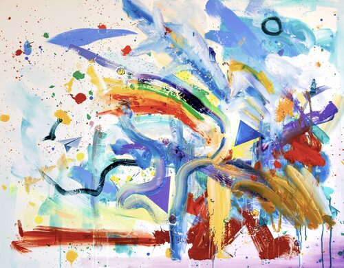 Space-time by Simon Boyd, Painting for Sale on Select