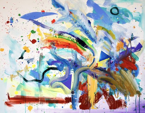 Space-time by Simon Boyd, Painting for Sale on Select