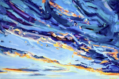 Sky in you, sky in me by Simon Boyd, Painting for Sale on Select