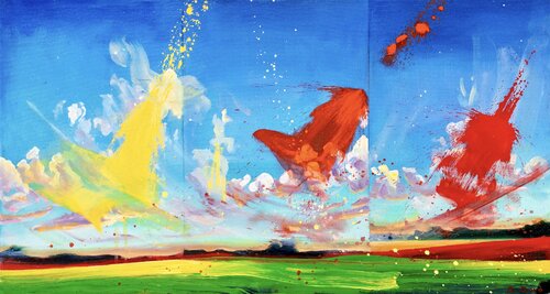 Fuerte Apache by Simon Boyd, Painting for Sale on Select