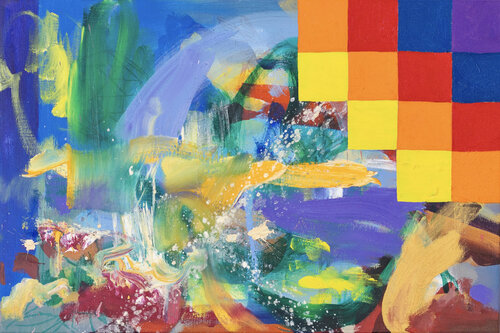 Agua del Río (Water of the River) by Simon Boyd, Painting for Sale on Select