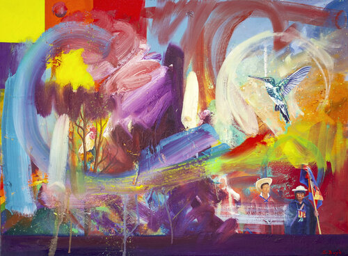 Somos Cielo by Simon Boyd, Painting for Sale on Select