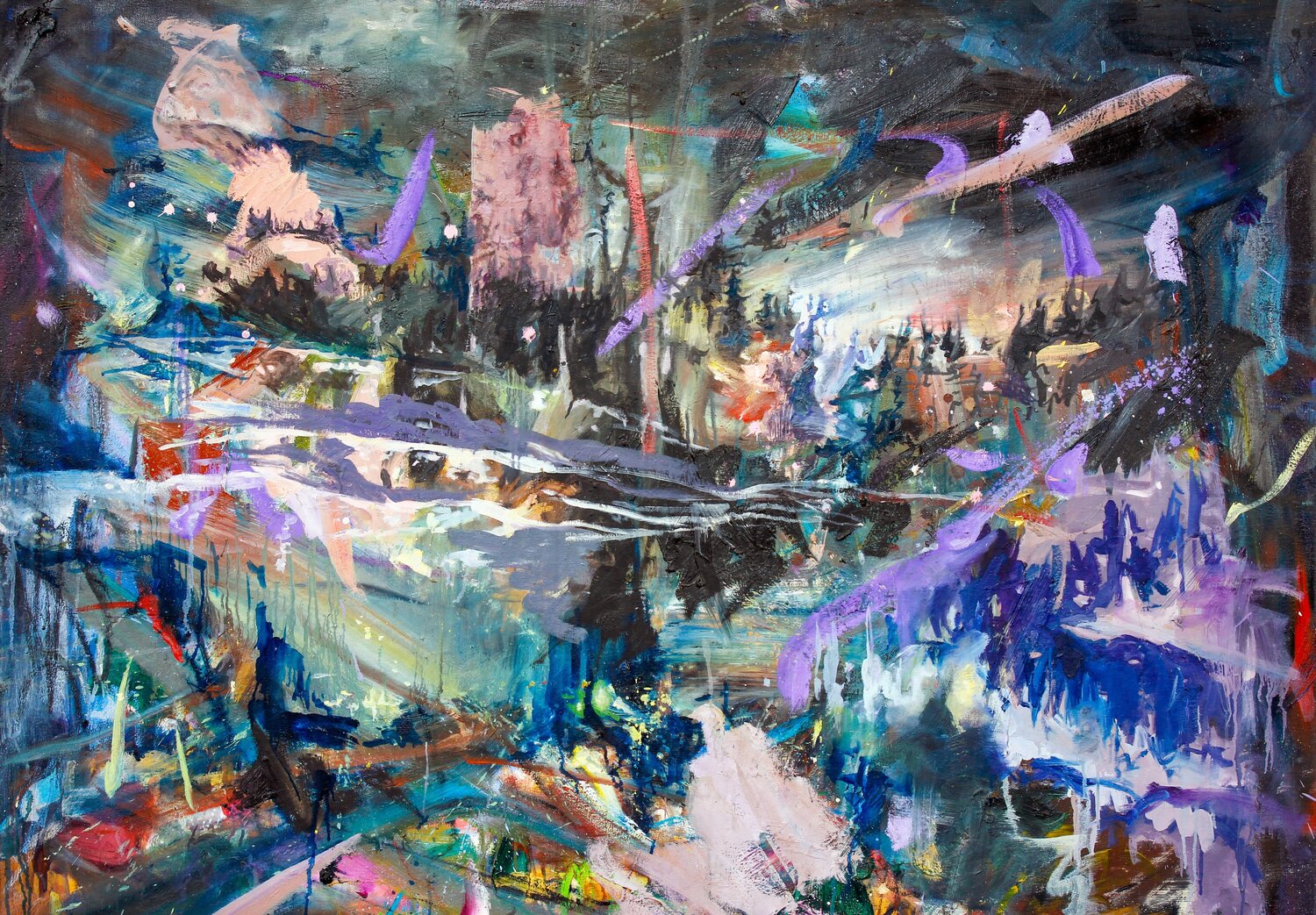 Hinterland Simon Boyd Original painting for sale