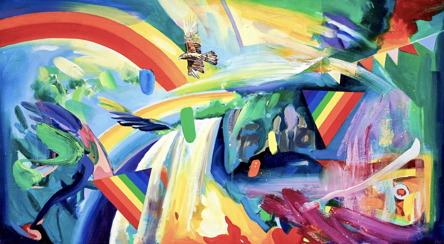 Trinity Simon Boyd Original painting for sale