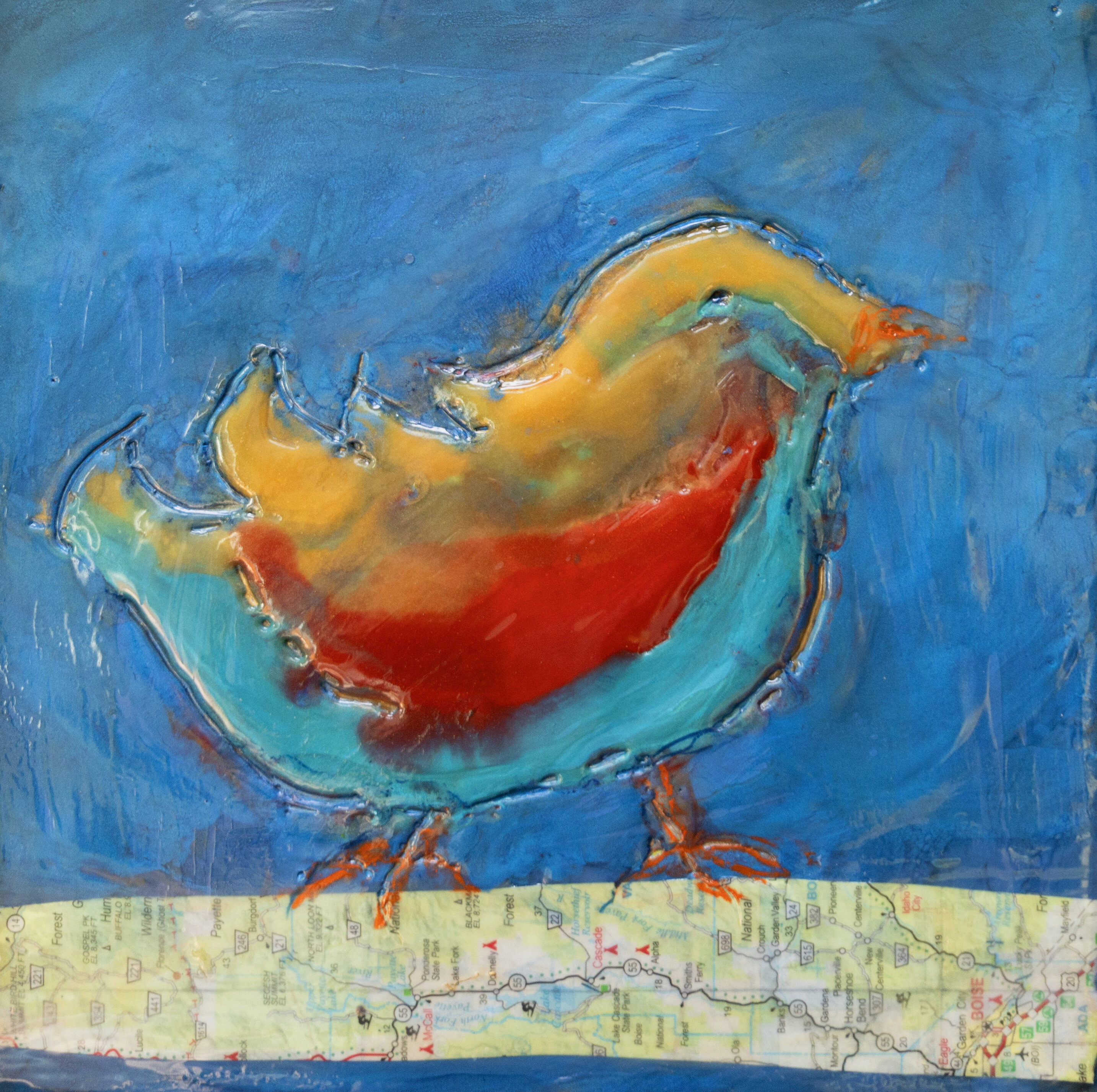 fatty fat bird