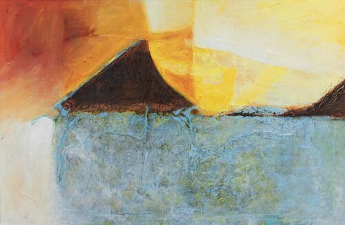 The SeaMountain by evy Olsen Halvorsen, Painting for Sale on Select