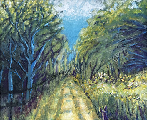 The Watcher by evy Olsen Halvorsen, Painting for Sale on Select