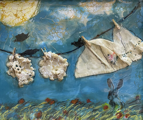 a little breeze by evy Olsen Halvorsen, Painting for Sale on Select