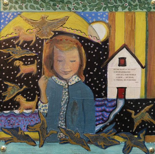 Dew evaporates by evy Olsen Halvorsen, Painting for Sale on Select