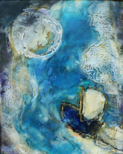 Sail me to the moon by evy Olsen Halvorsen, Painting for Sale on Select