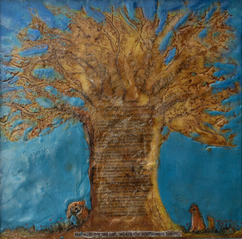 The Stalwart Tree by evy Olsen Halvorsen, Painting for Sale on Select