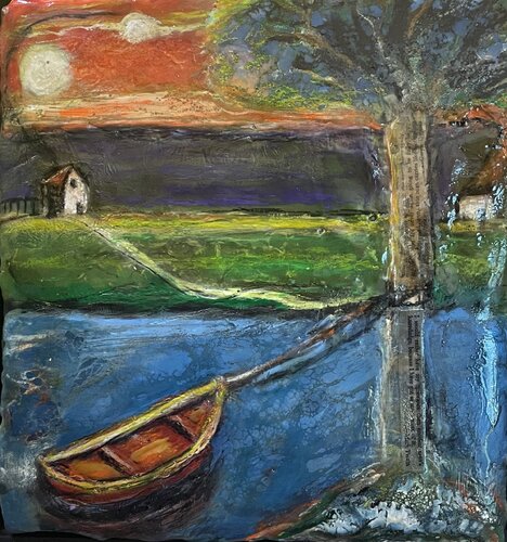 Prose Tree by evy Olsen Halvorsen, Painting for Sale on Select