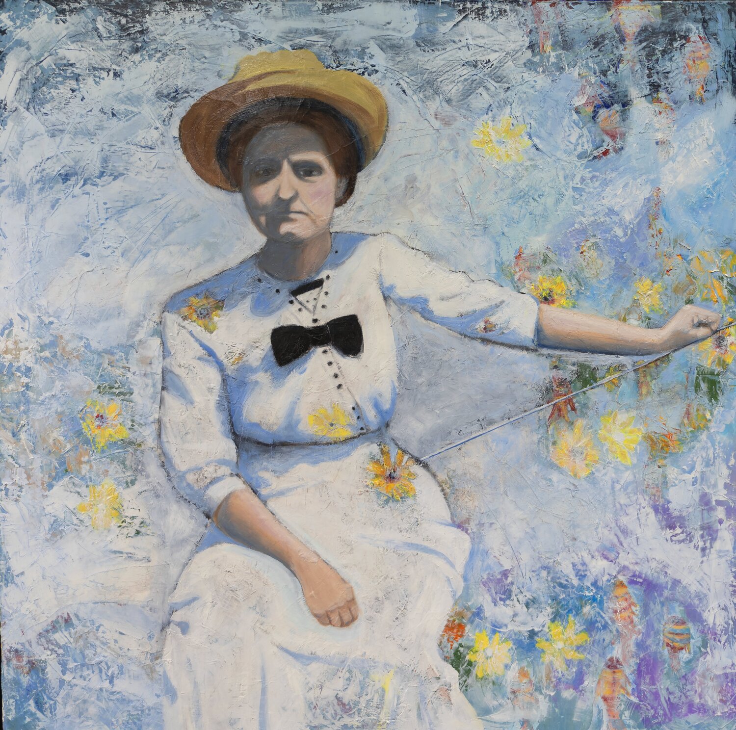 And Memory Fades evy Olsen Halvorsen Original painting for sale