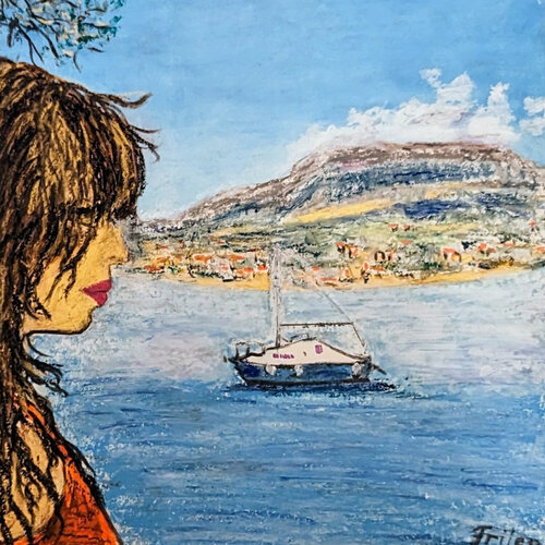 Melodie der Erinnerungen by Ellen Frischbutter, Painting for Sale on Select